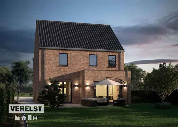 Huis te koop - nieuwbouw klassieke villa in Kapellen met groot perceel