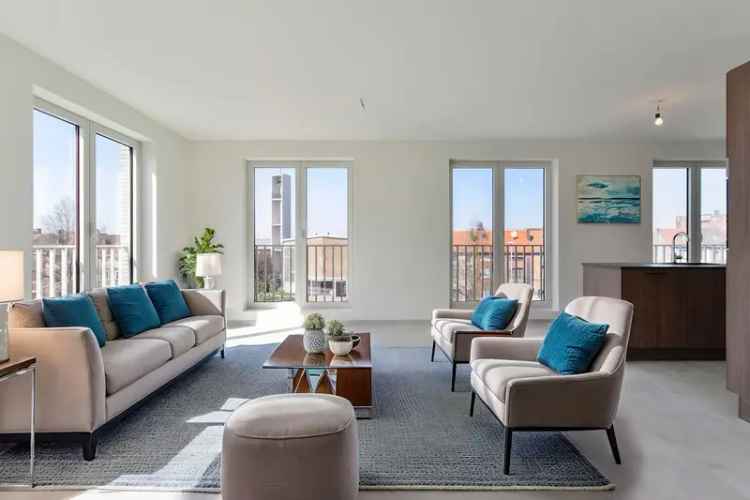 Nieuwbouwappartement Gent 90m² 2 slaapkamers