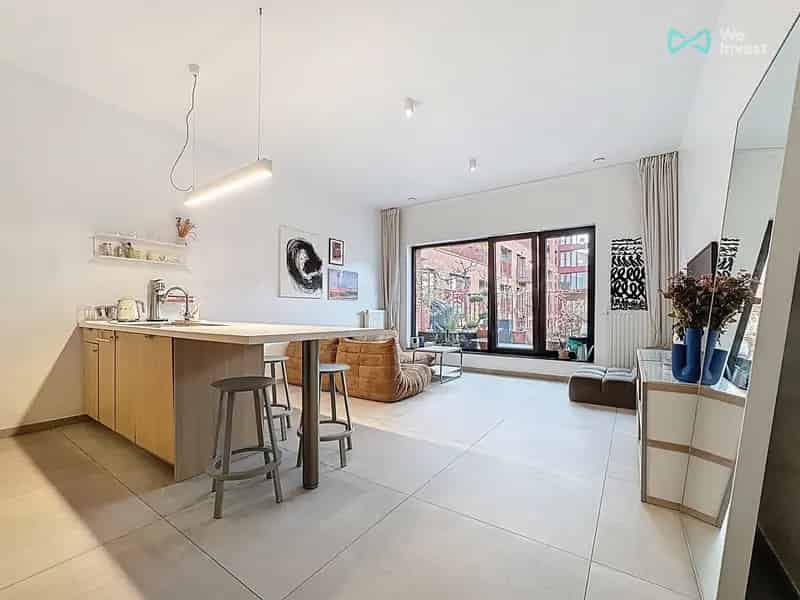 Appartement 2 slaapkamers Anderlecht  Nieuwbouw Terras Parkeerplaats