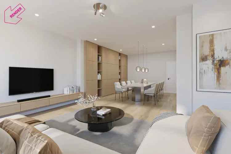 Ruim 3 Slaapkamer Appartement 115m2 Nabij Openbaar Vervoer