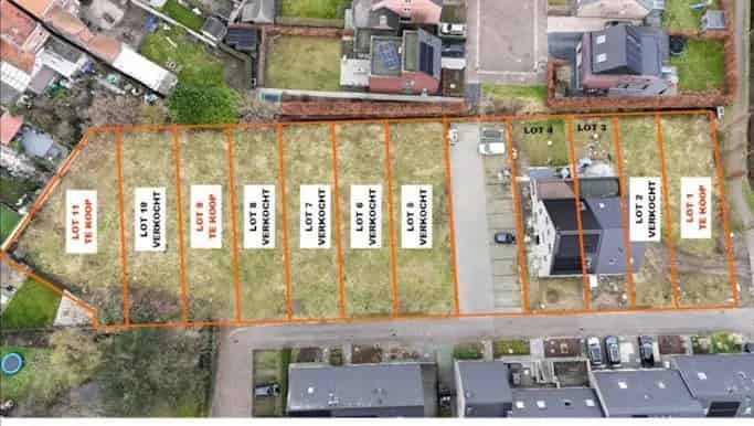 Bouwgrond Sint Niklaas 544m2 Halfopen Bebouwing