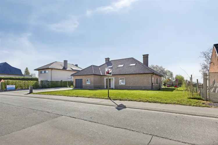 Ruime woning te huur in Aspelare met grote tuin
