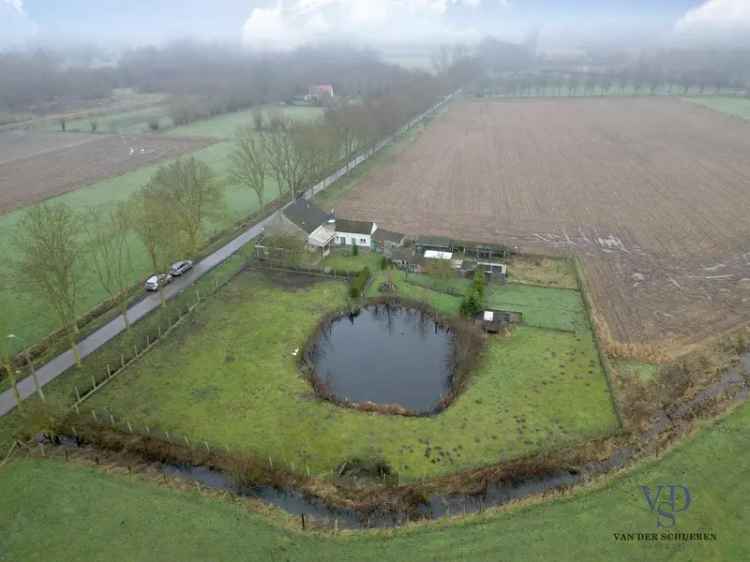 Te koop huis met mogelijkheden in exceptionele locatie