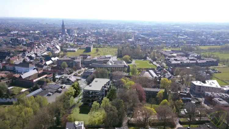 Koop appartement residentie Klarenhof Eeklo met prachtige architectuur