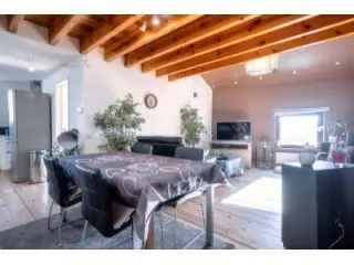 Duplex te koop Haccourt 109m2 2 slaapkamers terras parkeerplaats