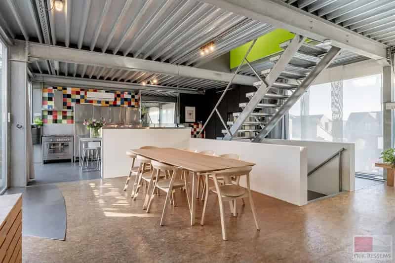 Architectenwoning Stalen Constructie Glazen Gevel