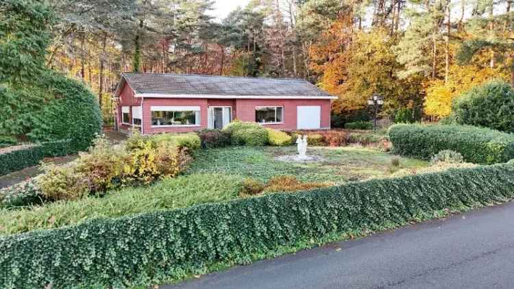 Koop gelijkvloers huis met tuin in een rustige omgeving