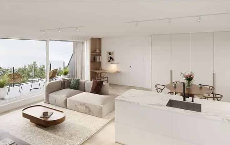 Nieuwbouw Appartement 1 Slaapkamer Terras Sint Andries Brugge
