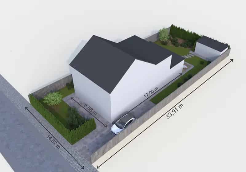 Bouwgrond te Koop Dessel 470m2 Open Bebouwing