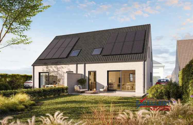 Nieuwbouw Huis te huur Grammene: 3 slaapkamers, tuin, energiezuinig