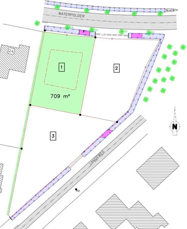 Perceel bouwgrond voor villabouw  -  Lot 1