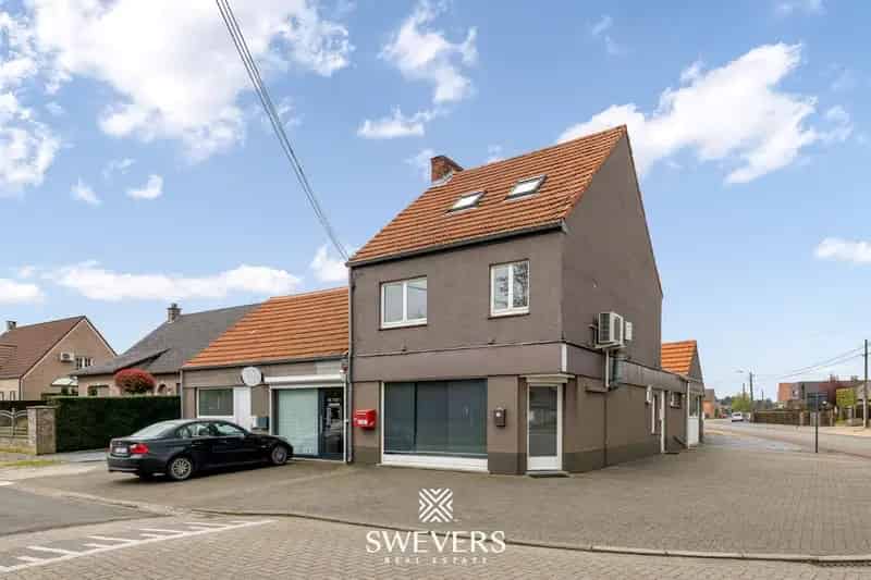 Opbrengsteigendom Koersel 2 Handelspanden 3 Woonhuizen