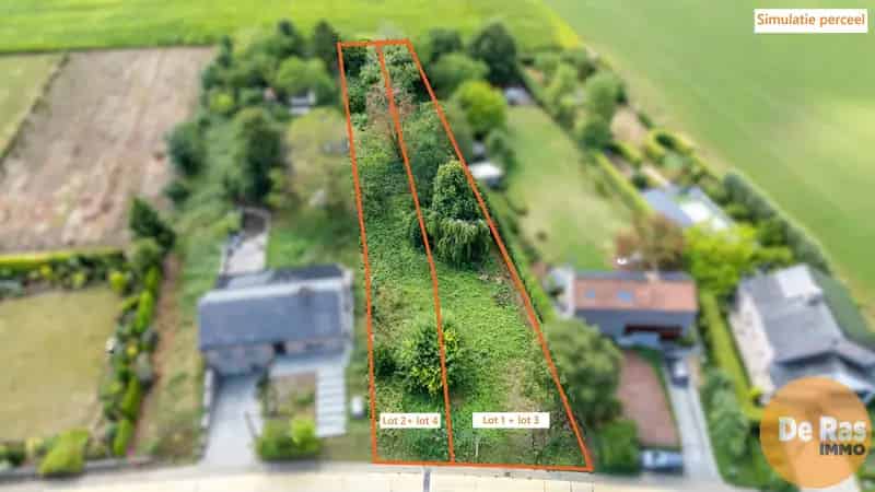 Bouwgrond Bekkevoort 7a40ca Zuidgericht Groene Omgeving