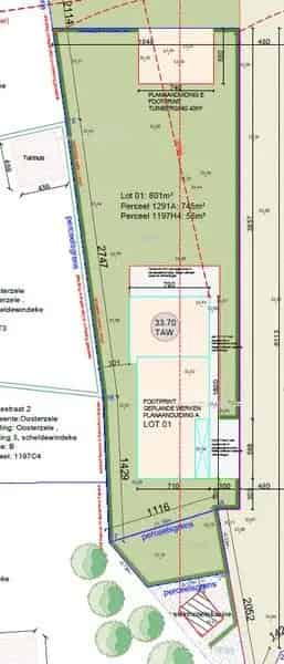 Bouwgrond 801m² Scheldewindeke - Rustig Wonen Nabij Dorp