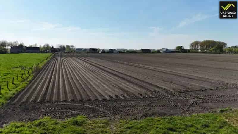 Bouwgrond Watervliet 1010m² Westgerichte Tuin