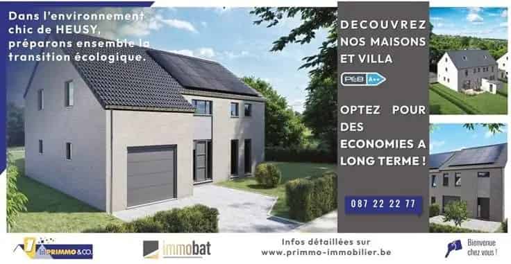 7 Nieuwe Woningen te Koop in Heusy A++