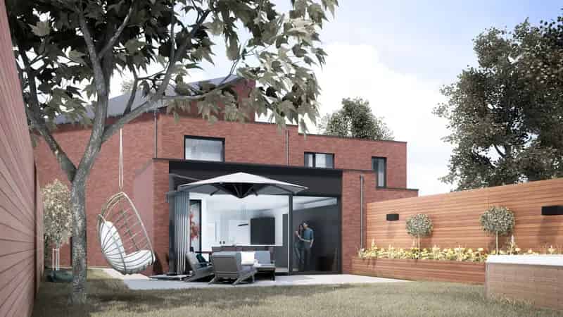 Ruime Energiezuinige Nieuwbouwwoning E20 5225m2
