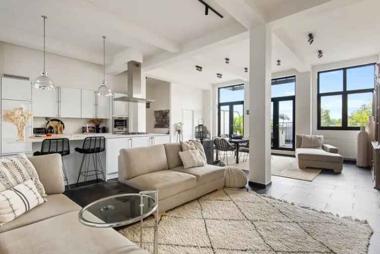 Stijlvolle Loft Antwerpen 2 3 Slaapkamers Zuidterras