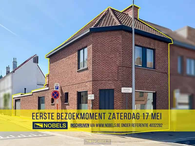 Lichtrijke woning te Merelbeke met garage en stadstuintje
