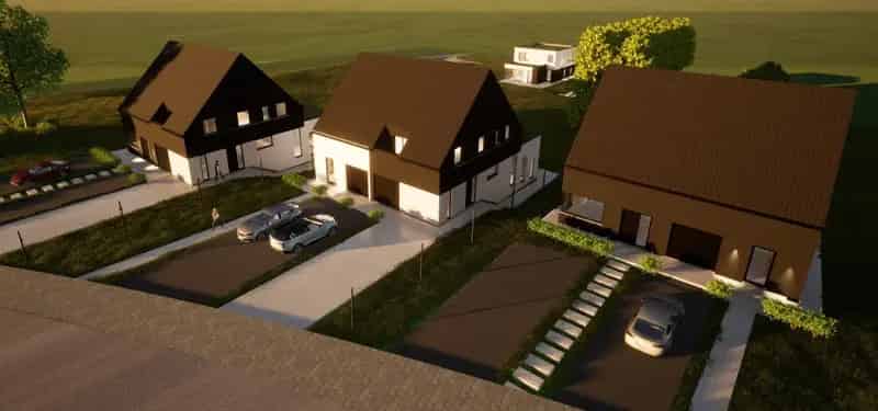 Nieuwbouw Woningen: 6 Halfopen 2 Open Bebouwingen