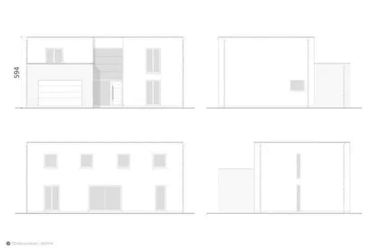 Nieuwbouw Villa 4 slaapkamers PEB A+ QZEN Houdeng Chaumont-Gistoux