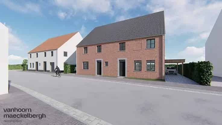 Nieuwbouw Gezinswoning Gistel Zevekote 3 slaapkamers