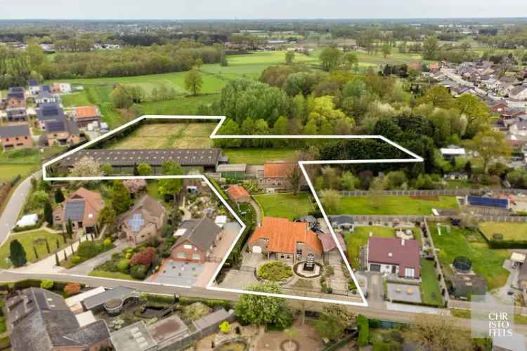 Uitzonderlijke villa met paardenfaciliteiten op 1ha 19a 48ca!