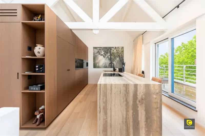 Antwerpen Dakappartement te Huur 4 slaapkamers 230m² Schelde Zicht