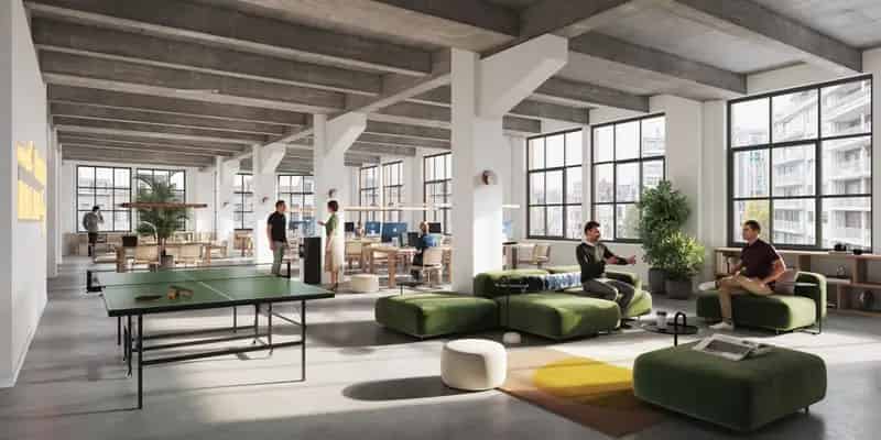Nieuwbouw Kantoorruimte Berchem 670m² Albert Residence