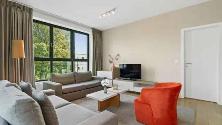 Luxueus Appartement Elsene 2 Slaapkamers Terras 89m²