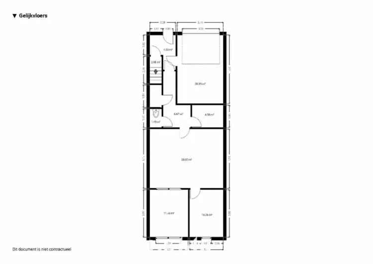 Huis te huur met tuin in de nabijheid van winkels en openbaar vervoer