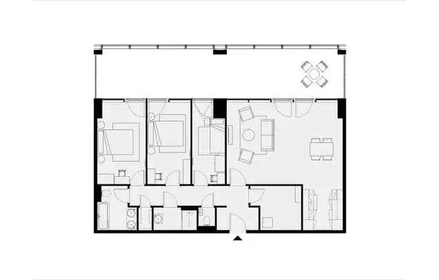 Kamer van 118 m² in Brussels