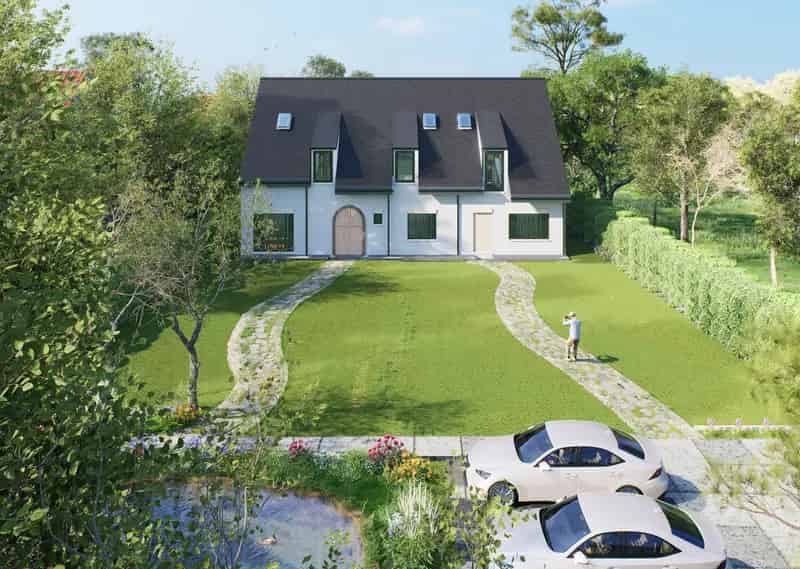 Huis te Koop Woonerf Ter Drongen Nabij Baarle en Gent