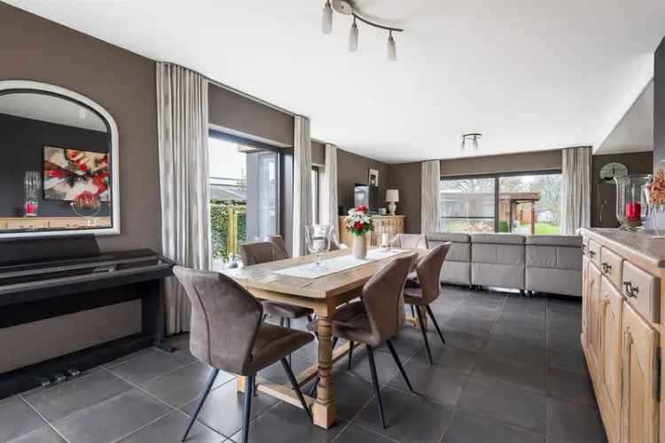 Te koop unieke woning Meerhout met ruime tuin en zicht op weiland