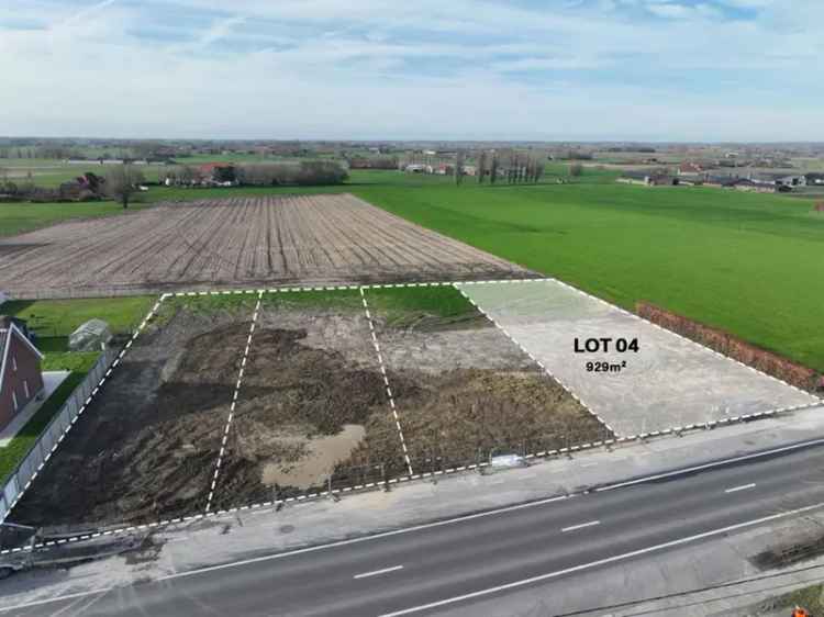 Nieuwbouw bouwgrond te koop in Tielt