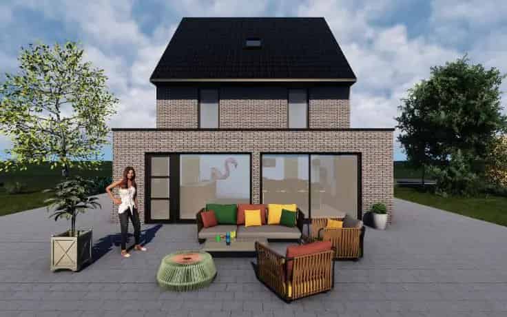 Hedendaagse Nieuwbouwhuis Te Koop Bavegem