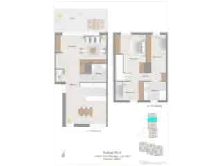 Duplex te koop Blaasveld 3 slaapkamers  Geothermische warmtepomp