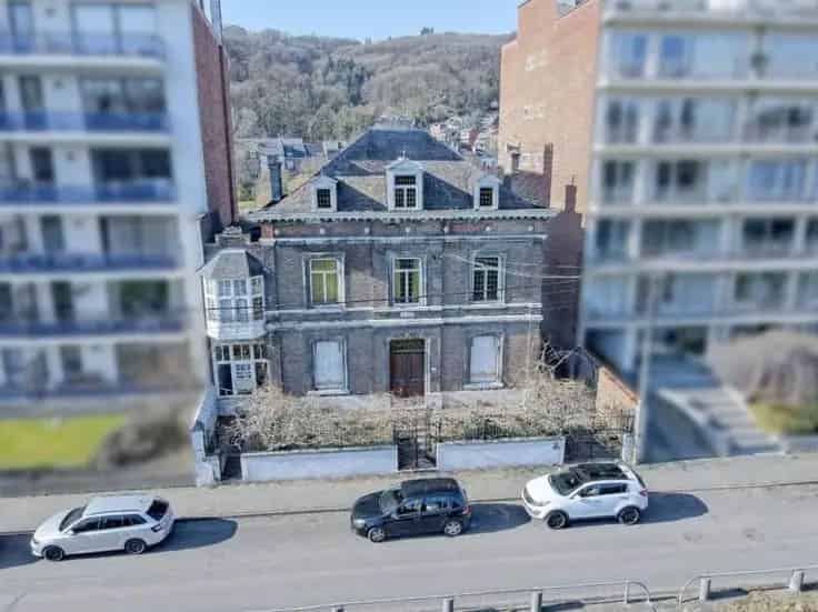 Unieke Villa te Koop in Namen met 3 Woningen en Meuzicht