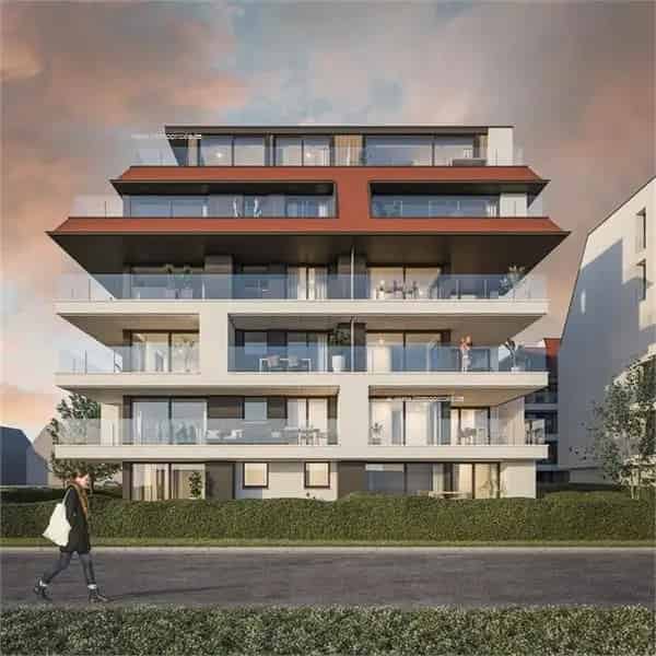 Nieuwbouw Appartement Nieuwpoort 2 Slaapkamers Groot Terras