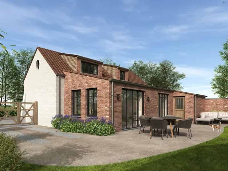 Bouwgrond 480m² Open Bebouwing Bouwvergunning