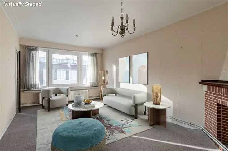 Appartement te Koop Borgerhout 75m2 2 3 slaapkamers Terras