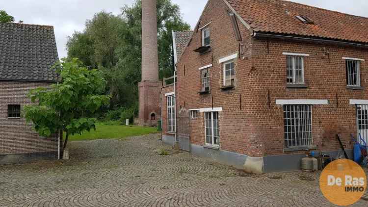 ERPE MERE Ruime Villa 354m2 te renoveren 7400m2 perceel