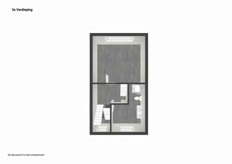 Duplex Appartement met Zolder te Koop