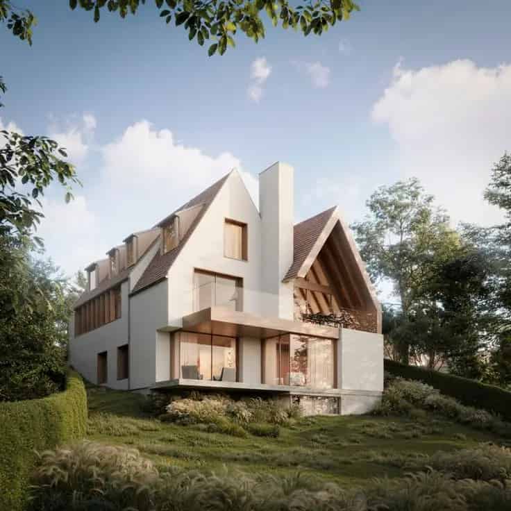 Nieuwbouwvilla Duinbergen 5 slaapkamers 566m2