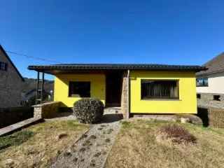 Bungalow te renoveren Malmedy 2 slaapkamers tuin garage