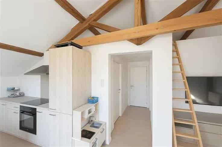 Appartement Te Koop Villers la Ville 1 Slaapkamer Gerenoveerd