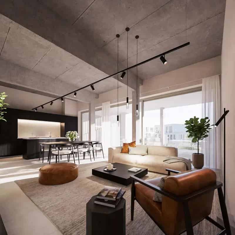 Appartement te Koop Tattenejum 2 Slaapkamers Terras