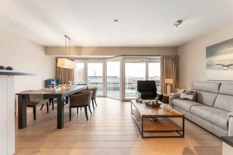 Appartement te koop Rederskaai: Jachthavenzicht 3 slaapkamers