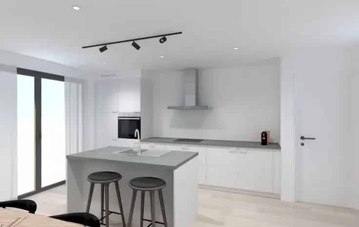 Nieuwbouwappartement Iddergem 101m2 2 slaapkamers