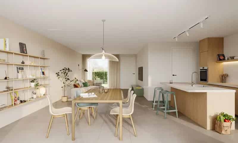 Nieuwbouw gezinswoning 4 slaapkamers Evergem